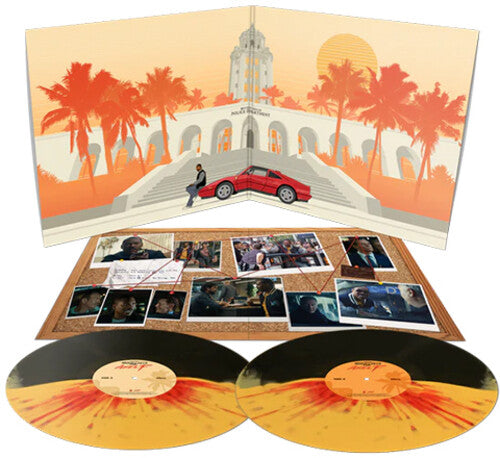 Various Artists - Le Flic de Beverly Hills : Axel F (Bande Originale) [2 vinyles, splatter orange/rouge/noir]