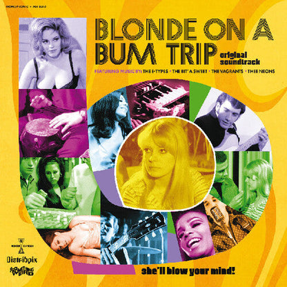 The E-Types - Blonde on a Bum Trip (Bande originale du film) [Orange marbré transparent]