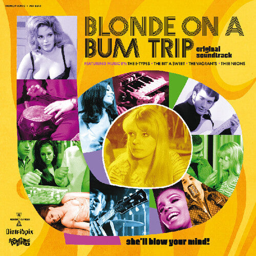 The E-Types - Blonde on a Bum Trip (Bande originale du film) [Orange marbré transparent]