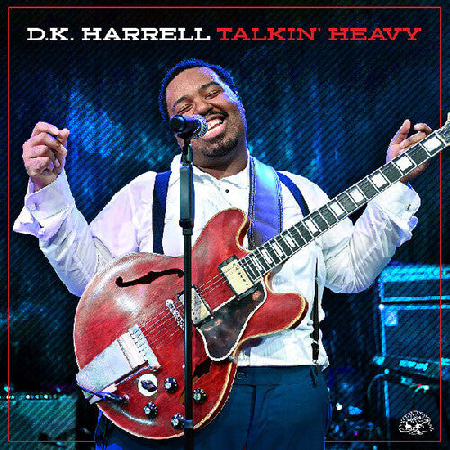 D.K. Harrell - Talkin' Heavy [Bleu translucide]