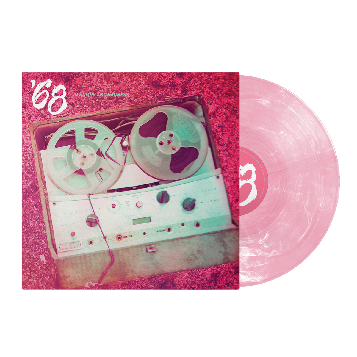 '68 - Entre humour et tristesse [Marbre rose et blanc]