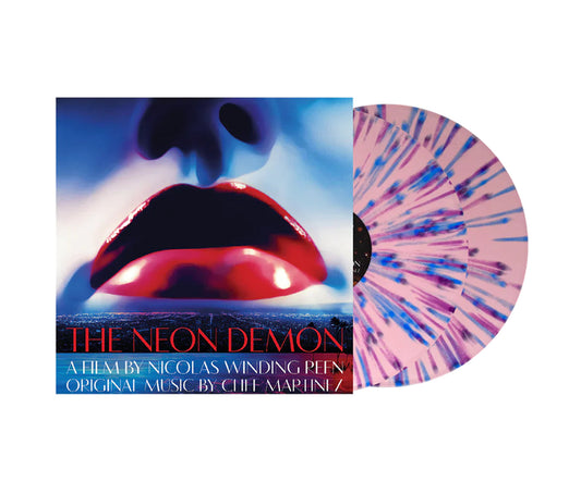 Cliff Martinez - The Neon Demon: Original Motion Picture Soundtrack [2LP Rose avec éclaboussures bleues et violettes]