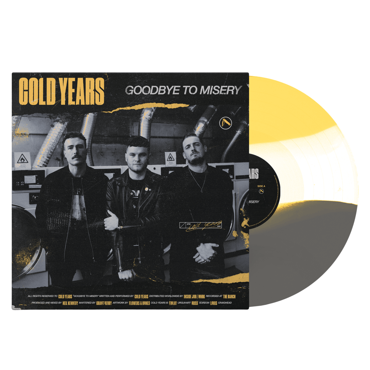 Cold Years - Goodbye To Misery [Canary/White/Grey]