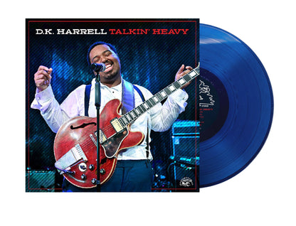 D.K. Harrell - Talkin' Heavy [Bleu translucide]