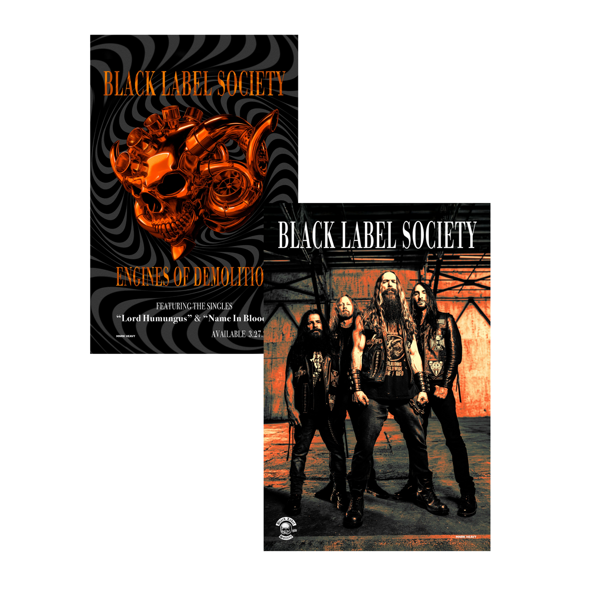 Black Label Society – Engines of Demolition [2LP Zoetrope Orange]