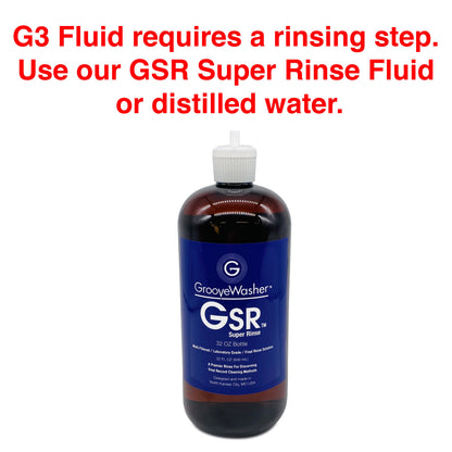 G3 Liquide nettoyant pour disques Deux Étapes Bouteille 236 ml