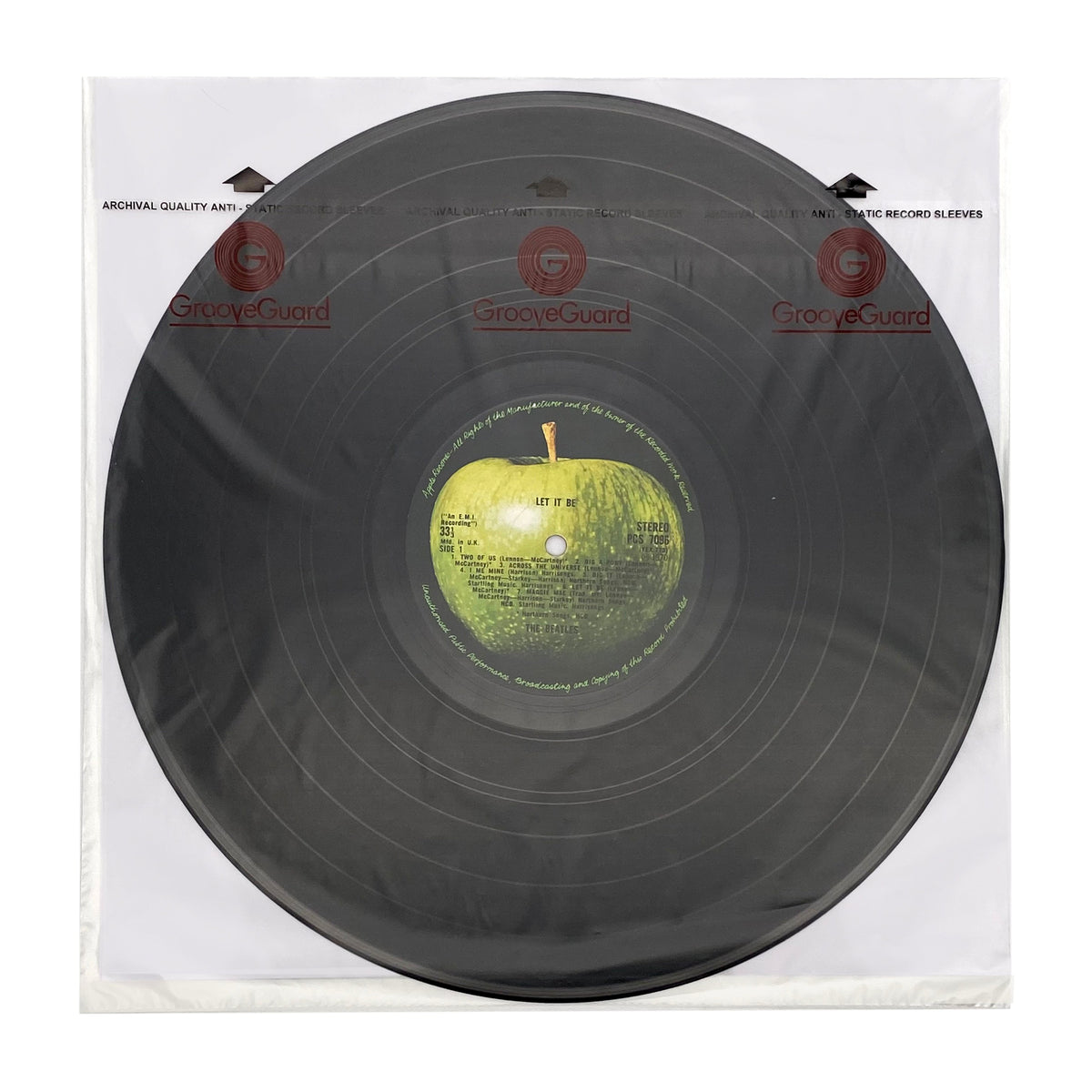 GrooveGuard : Pochettes intérieures d'archivage pour vinyles (25)