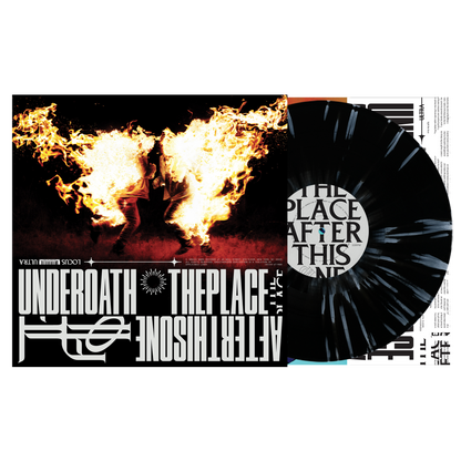 Underoath - The Place After This One [Éclaboussure Noir & Blanc]