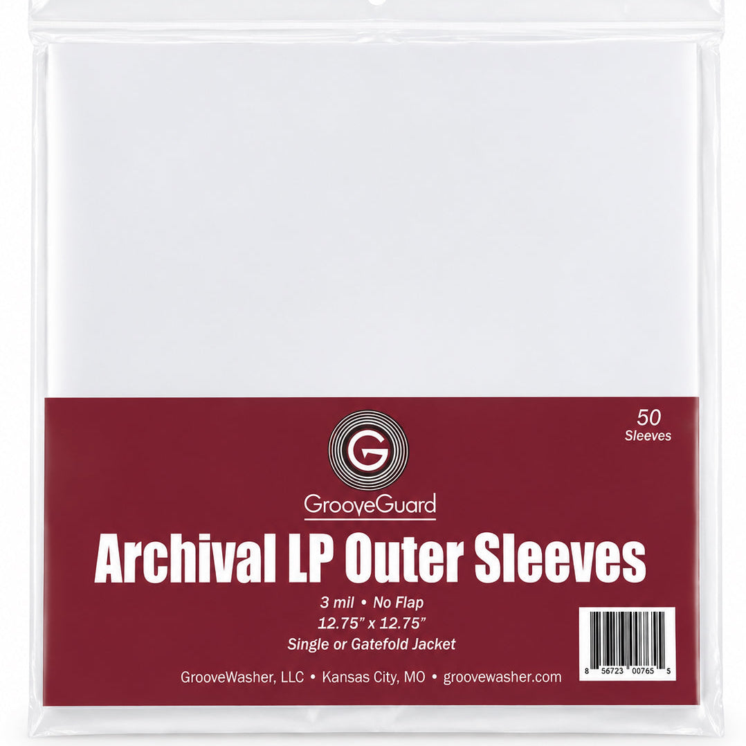 GrooveGuard : pochettes extérieures d'archivage pour 33T (50)