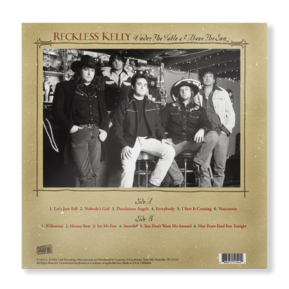 Reckless Kelly - Sous la table et au-dessus du soleil (20ème anniversaire)