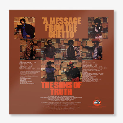 The Sons of Truth - A Message From the Ghetto (180g, Collection de vinyles Made in Memphis)
