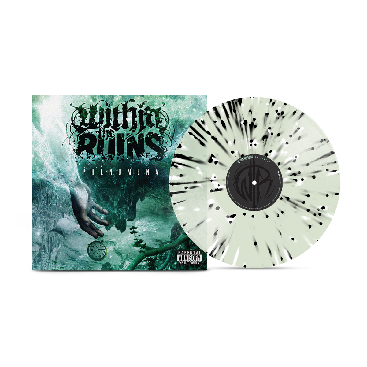 Within The Ruins - Phenomena [Transparent Coca-Cola & Éclaboussures Noires & Blanches]