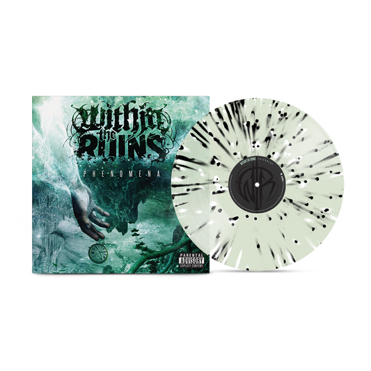 Within The Ruins - Phenomena [Transparent Coca-Cola & Éclaboussures Noires & Blanches]