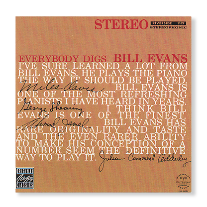 Bill Evans Trio - Tout le monde aime Bill Evans