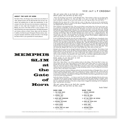 Memphis Slim - At The Gate of Horn (Collection Bluesville)