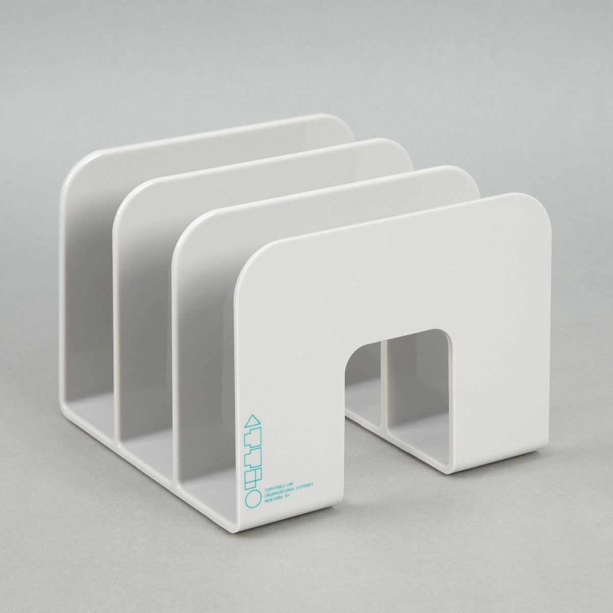 Présentoir pour disques vinyles Mod3, gris