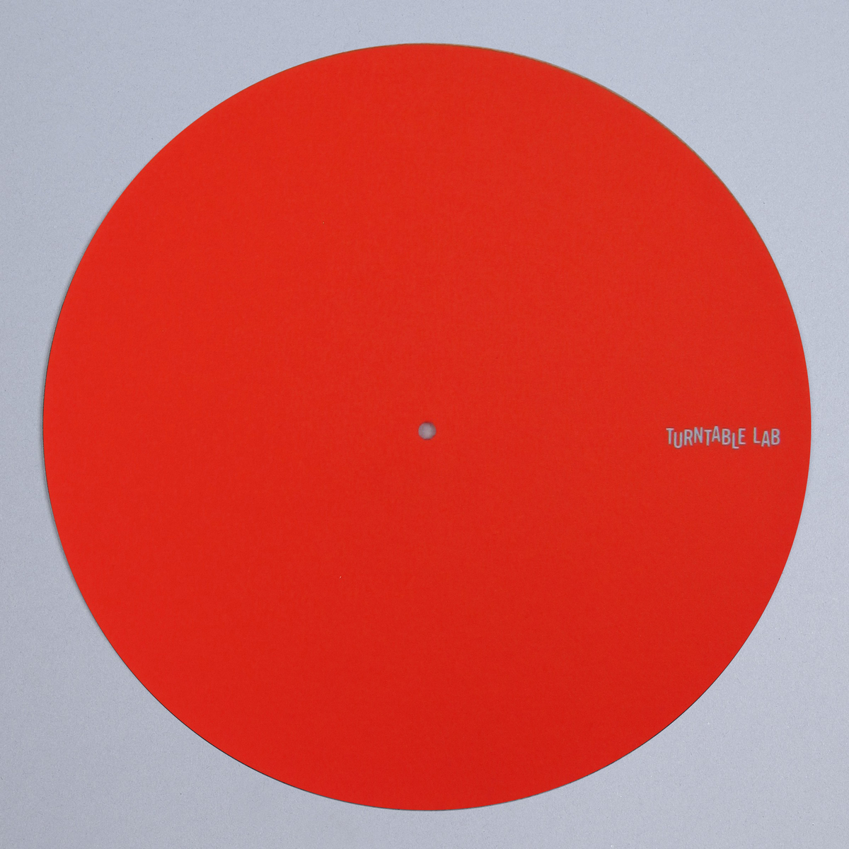 Tapis de platine Pro Thin Slipmat (style Technics) / Rouge